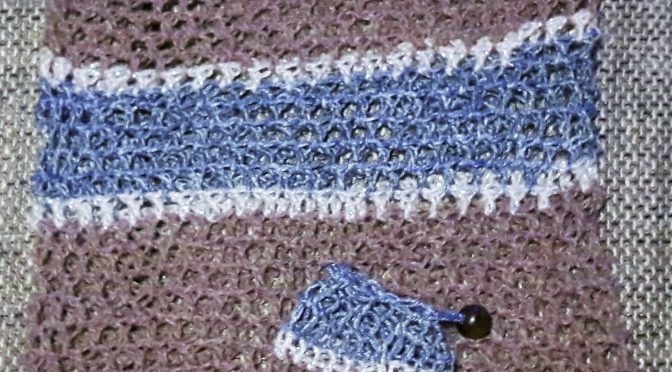 Einkaufsnetz mit Muster