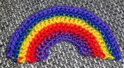 Applikation Regenbogen