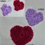 Applikation Herzchen