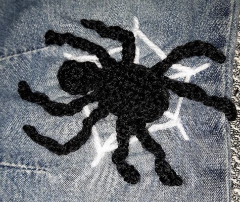 Applikation Spinne