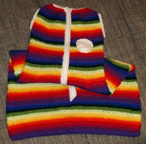 Regenbogen-Schlafsack